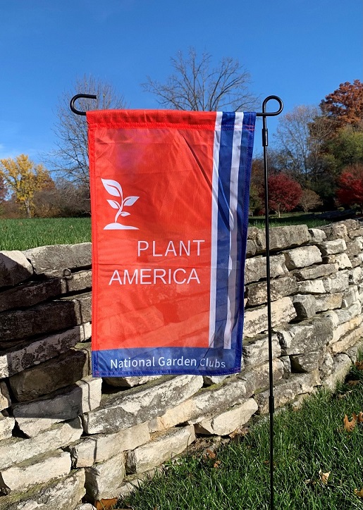 Plant America Garden Flag