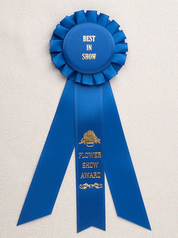 Best in Show & Reserve Best in Show Rosettes 4-3 Tier  FREE POSTAGE 