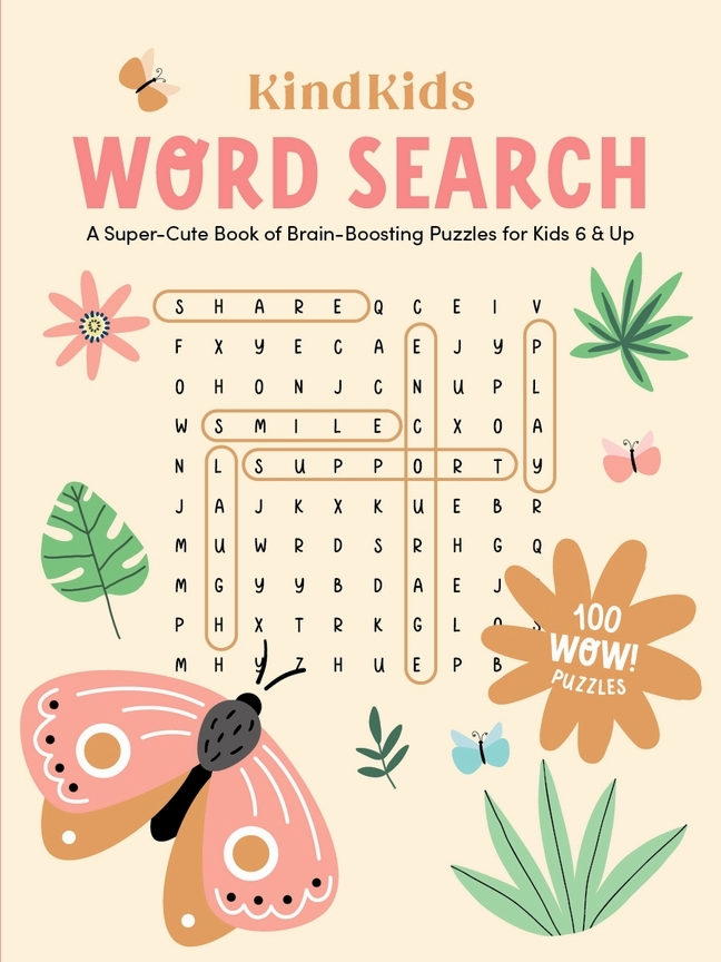 Kindkids Word Search Activity Book
