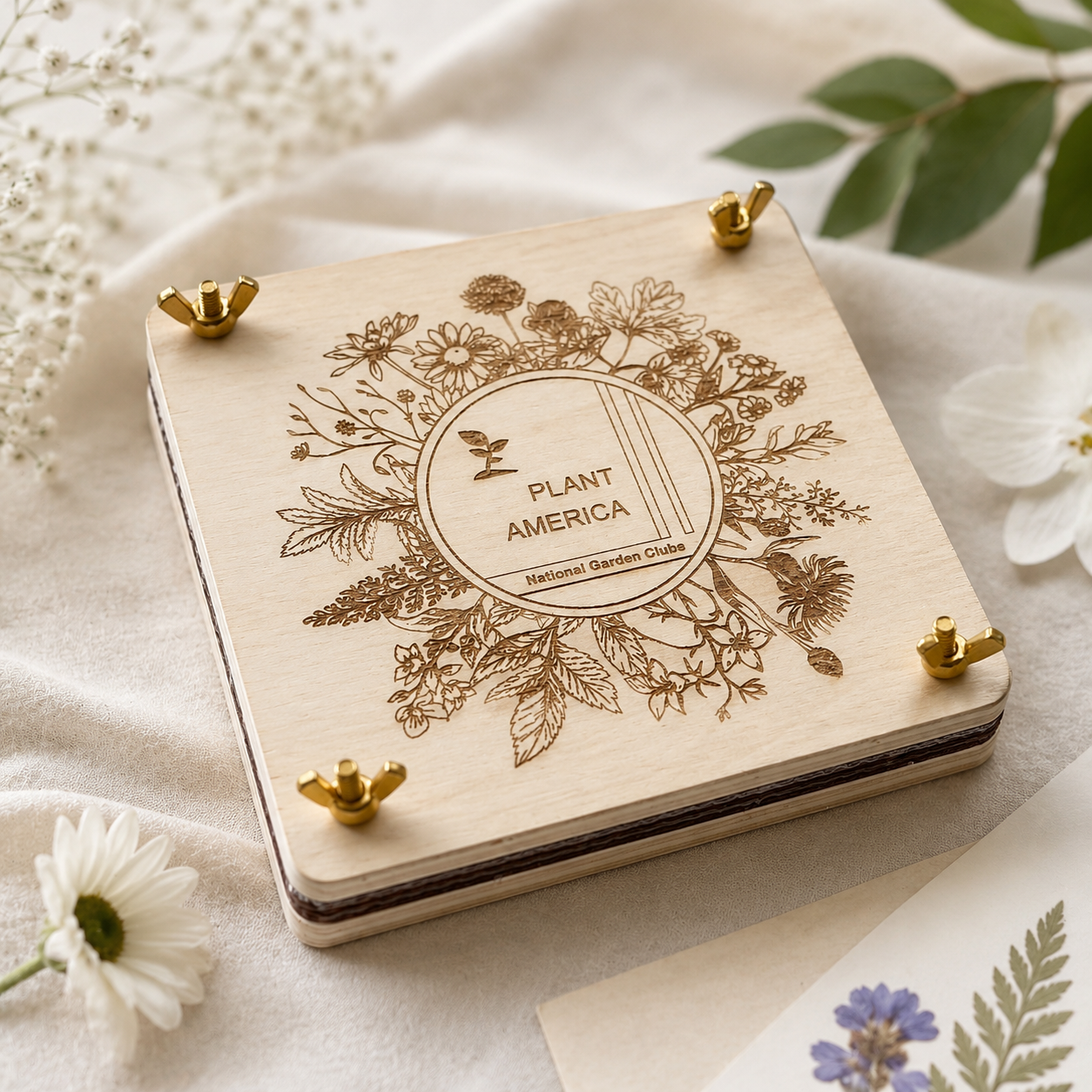 PLANT AMERICA Flower Press