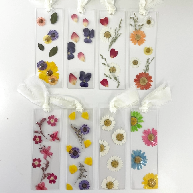 Assorted Pressed Flower Bookmarks