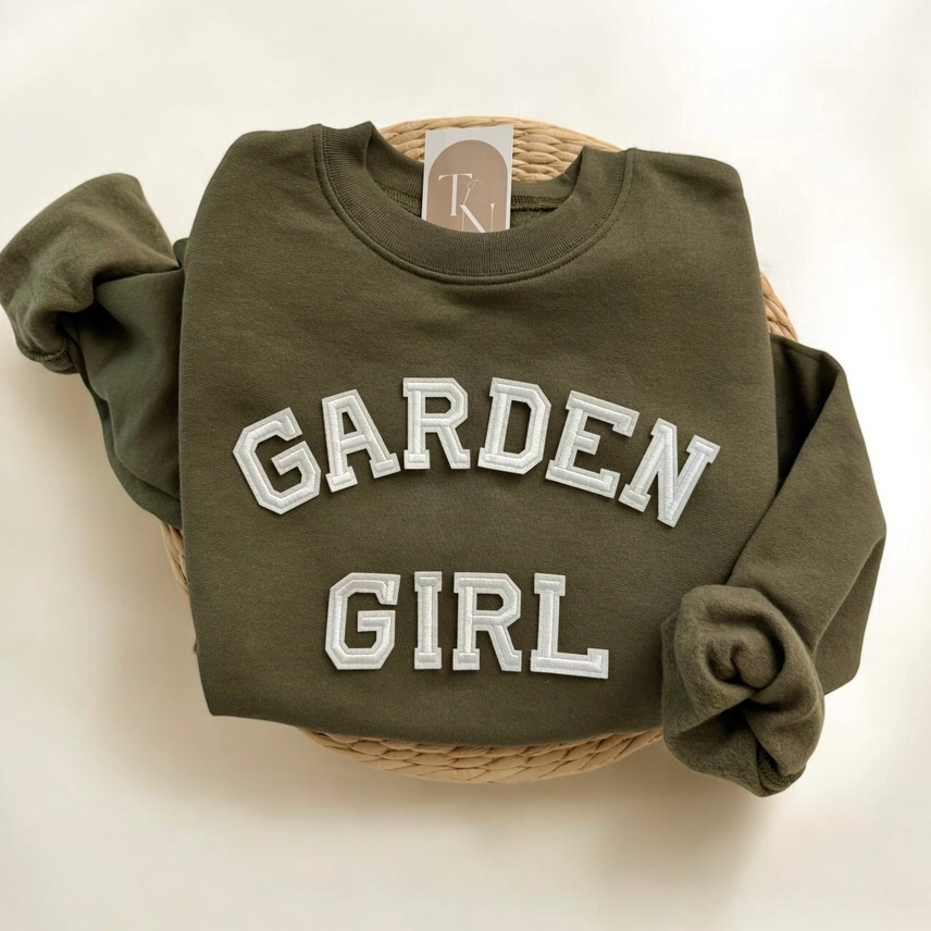 garden girl sweatshirt