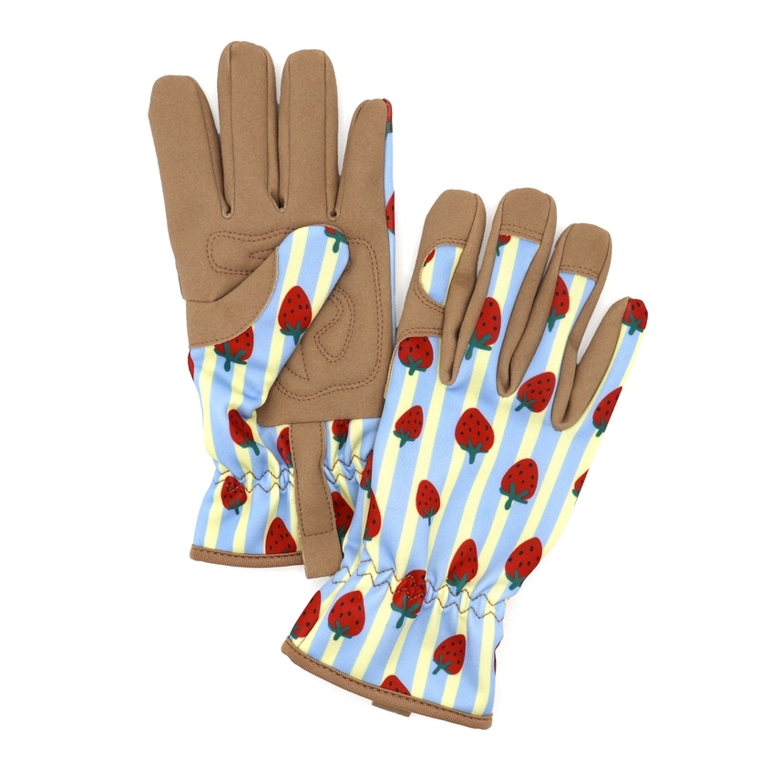 strawberry gardening gloves