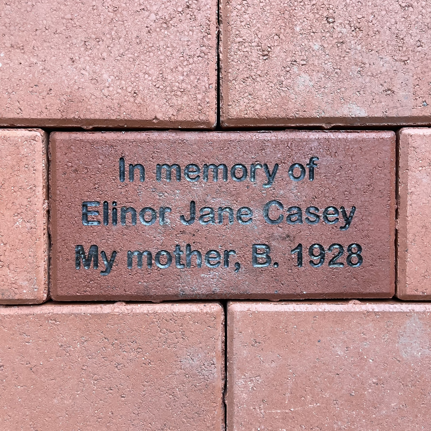 in memory