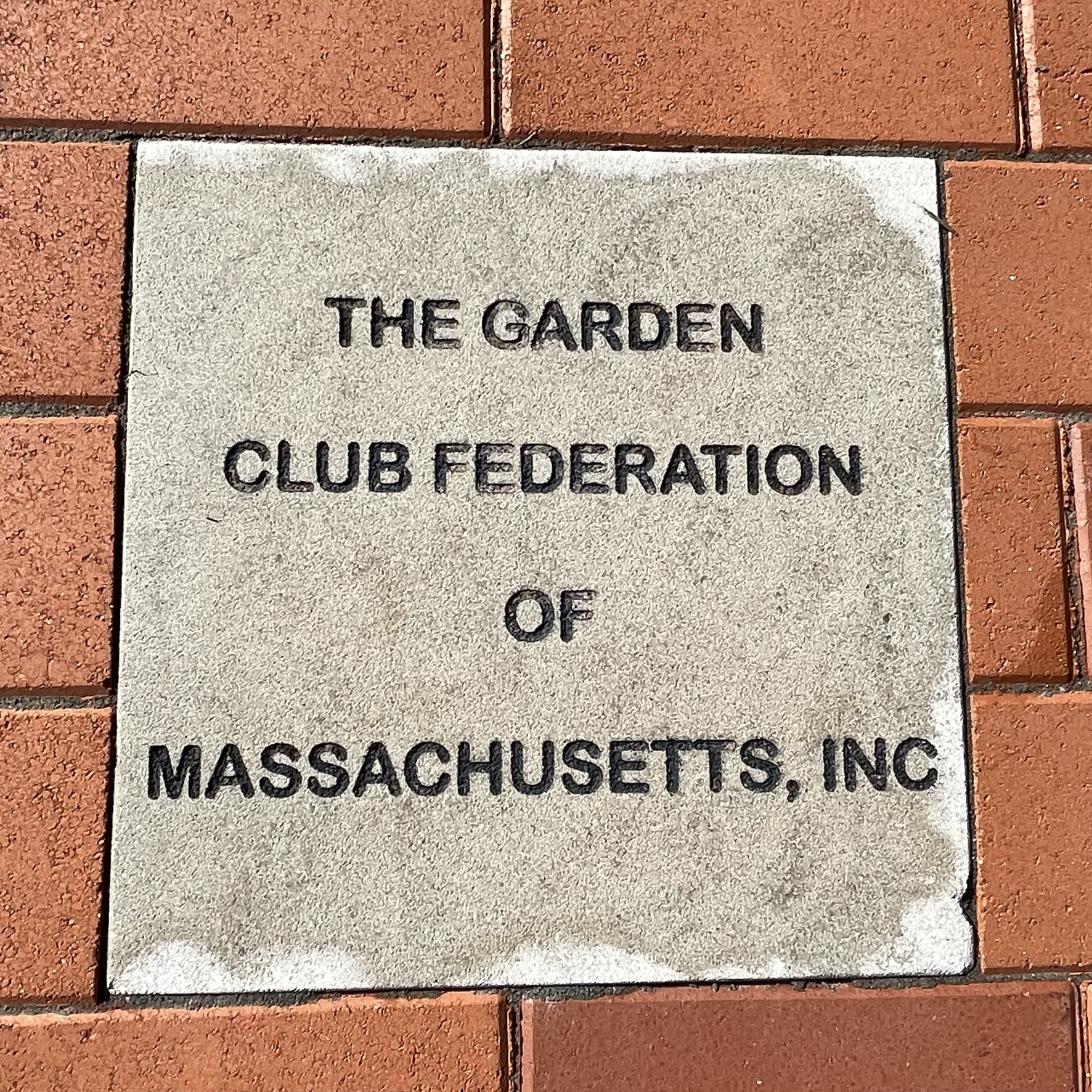 Massachusetts State Paver