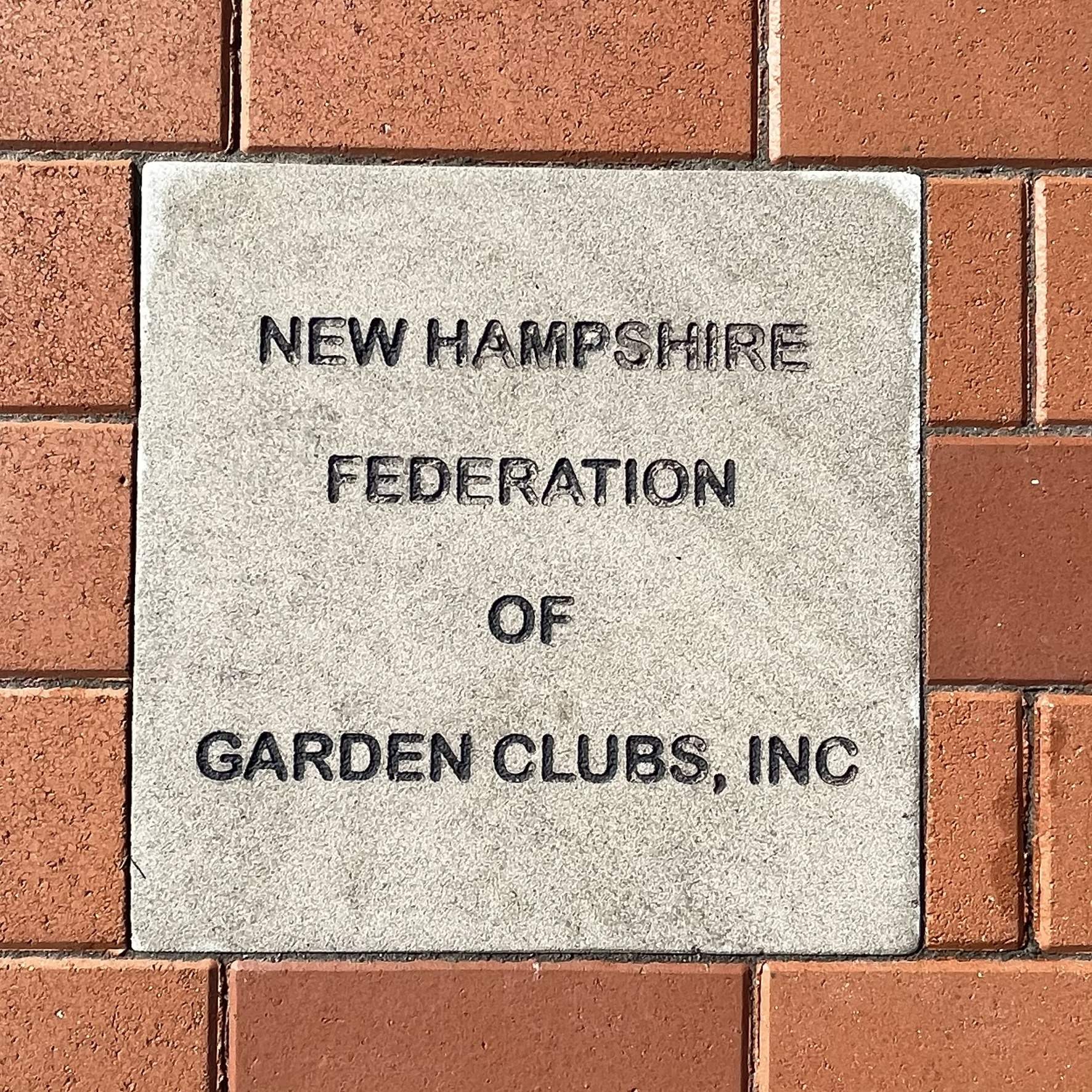 New Hampshire State Paver