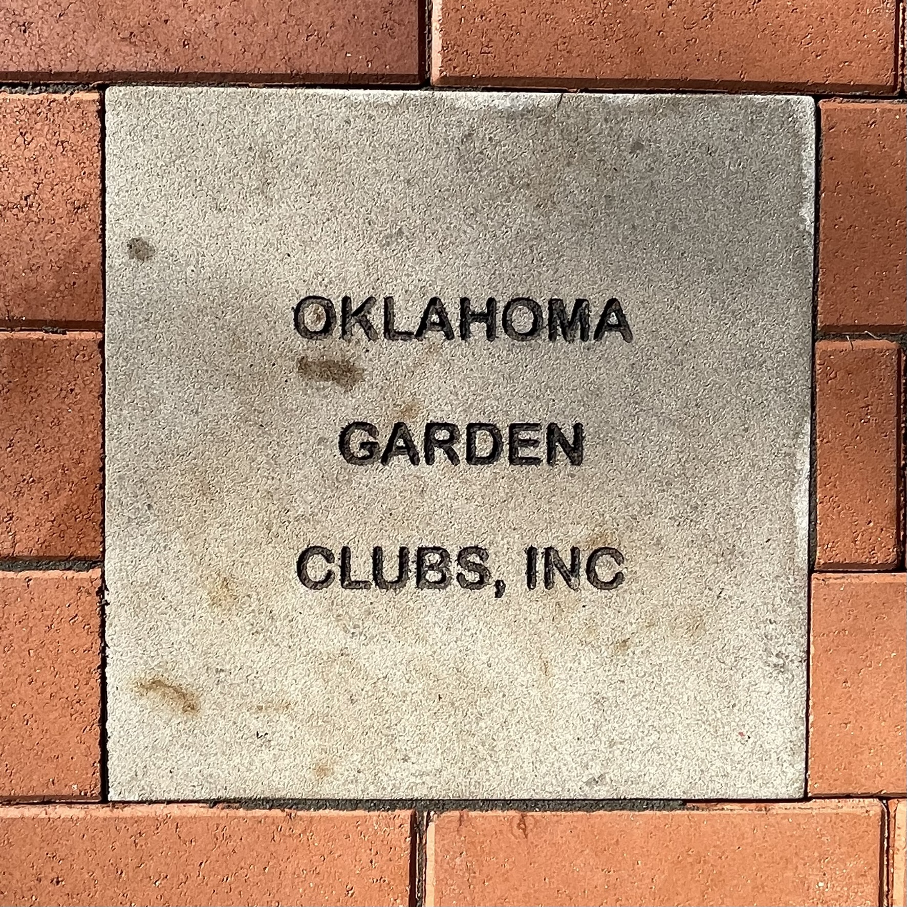 Oklahoma State Paver