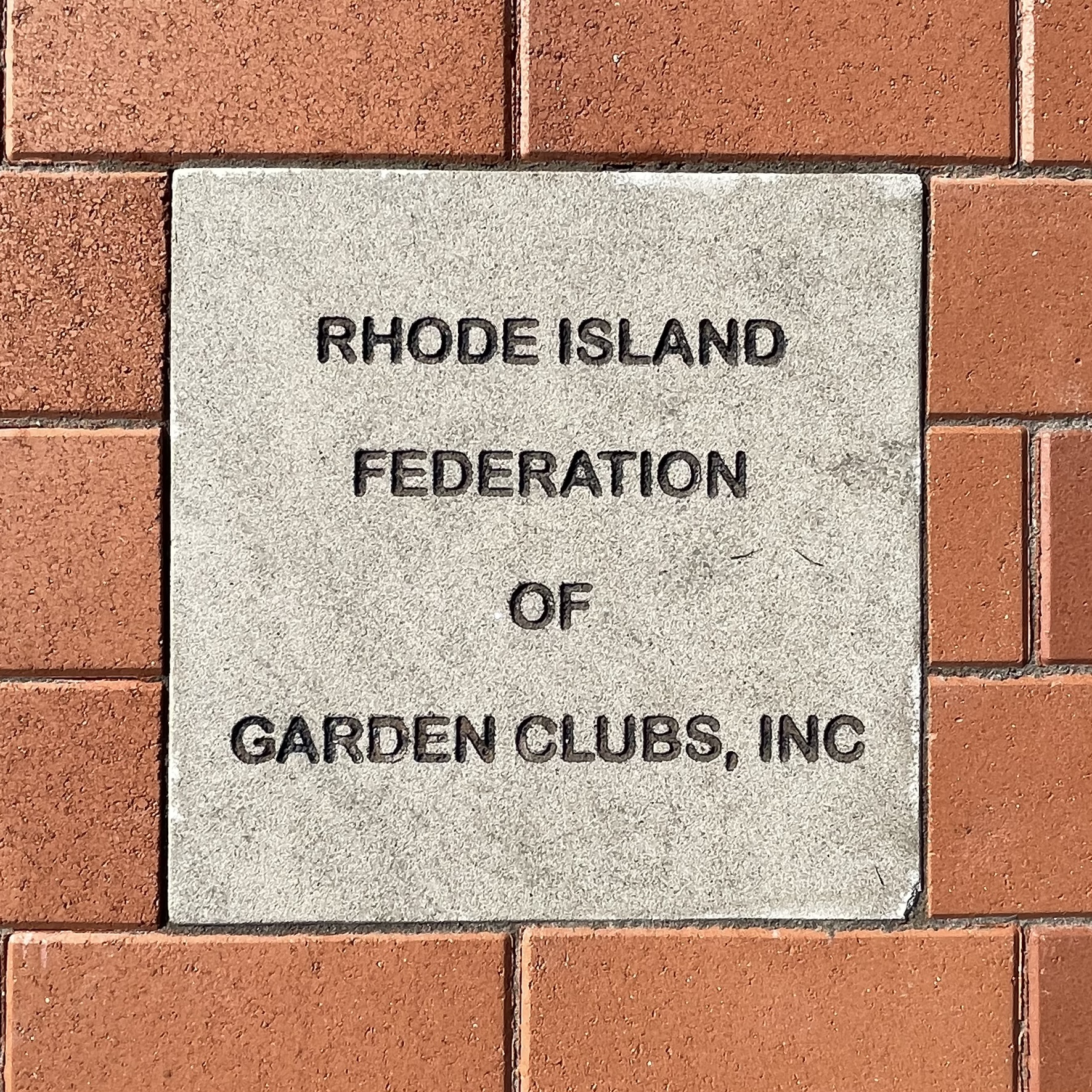 Rhode Island State Paver