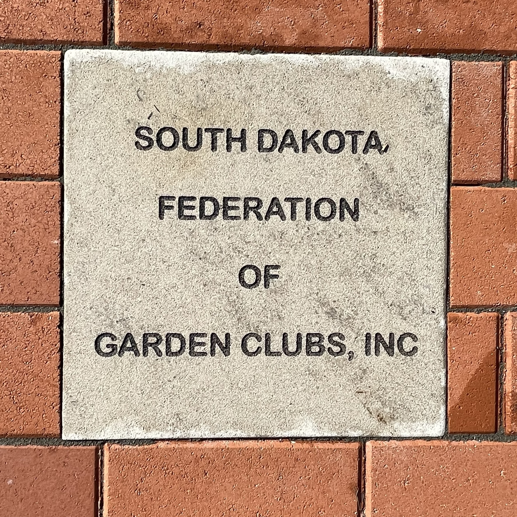 South Dakota State Paver