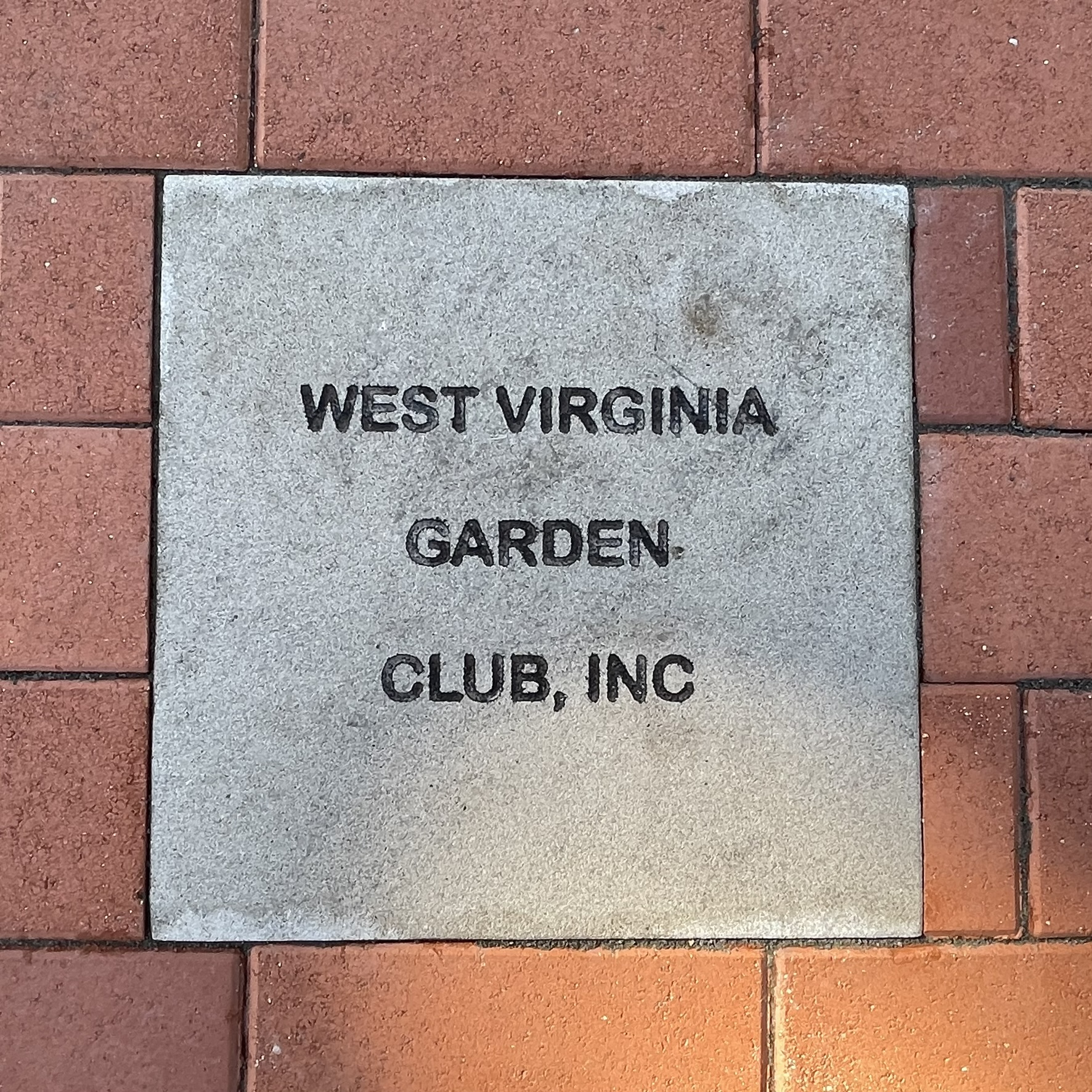 West Virginia State Paver